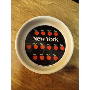 New York Big Apple Ashtray 1986 The Paradies Shops Never Used